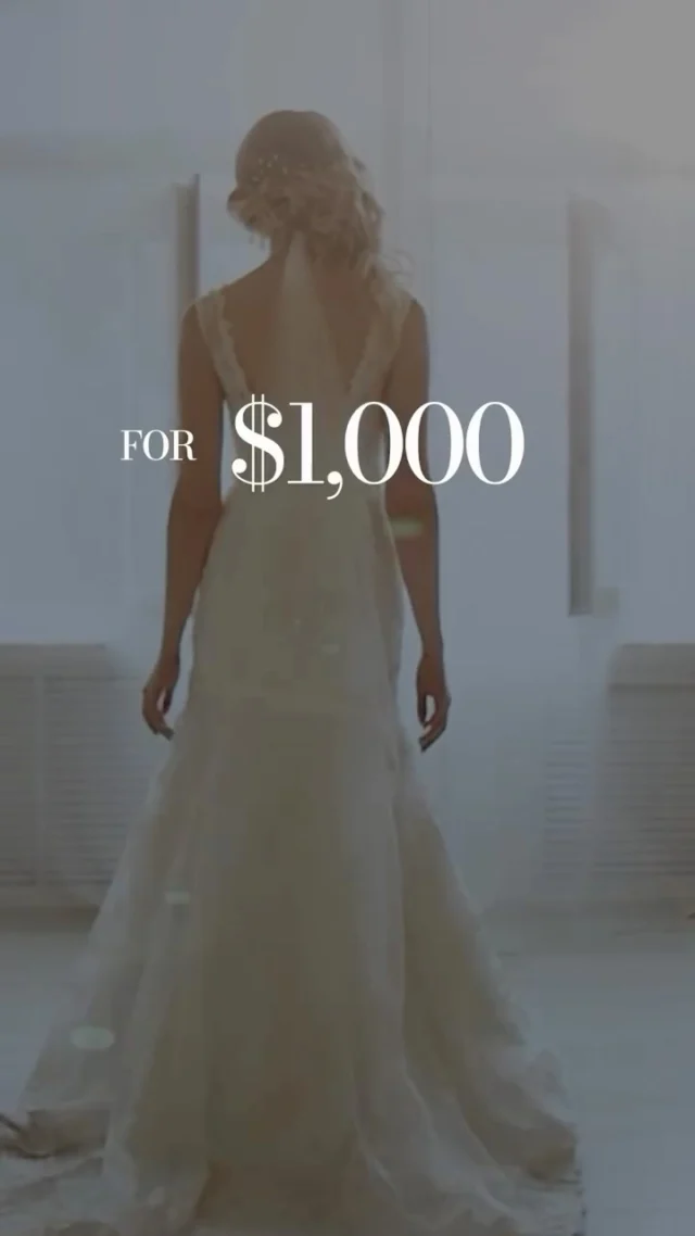 Thinking about booking a $1,000 wedding photographer? Here’s the risk most couples miss:

Many of those deals come from big companies that subcontract the shooter and outsource editing. You may not know who’s showing up or who’s handling your photos.

Weddings don’t have do overs.

The right photographer owns your day from start to finish.

If you’re considering that $1K option, DM me “wedding” before you book.